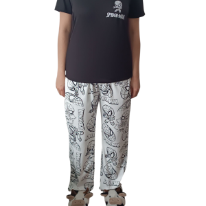 Pijama de hombre araña en color negro